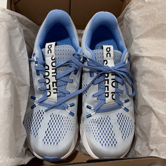 On Running Women's Cloudsurfer Sky Blue Athletic Sneakers - Picture 4 of 8